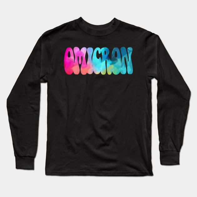 Omicron Vibez Long Sleeve T-Shirt by lolosenese